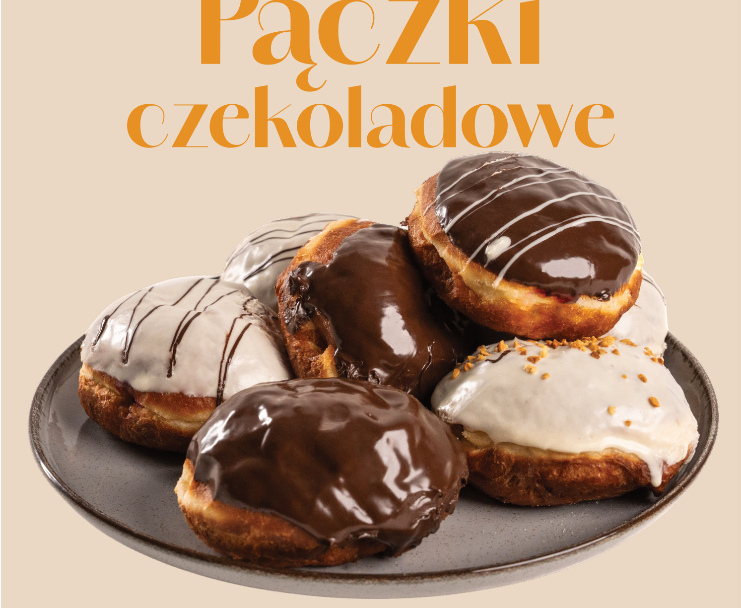 Pączki czekoladowe